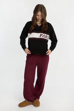 AERO Graphic Flat Knit V-Neck Sweater thumbnail 9