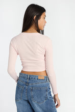 AERO Long Sleeve Crew Neck Baby Tee thumbnail 3