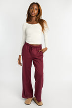 AERO Pointelle Knit Long Sleeve Off-Shoulder Top thumbnail 9