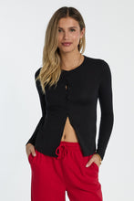 AERO Super Soft Button-Up Long Sleeve Top thumbnail 2