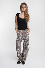 AERO Super High Rise Baggy Cargo Twill Pants thumbnail 5