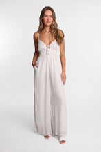 AERO Gauzy Tie-Front Wide Leg Jumpsuit thumbnail 1