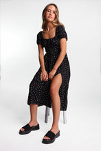 AERO Cap Sleeve Side Smocked Midi Dress thumbnail 17