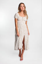 AERO Cap Sleeve Side Smocked Midi Dress thumbnail 5