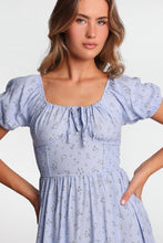 AERO Cap Sleeve Side Smocked Midi Dress thumbnail 7