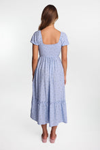 AERO Cap Sleeve Side Smocked Midi Dress thumbnail 10