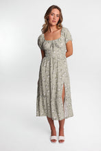 AERO Cap Sleeve Side Smocked Midi Dress thumbnail 11