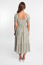 AERO Cap Sleeve Side Smocked Midi Dress thumbnail 20