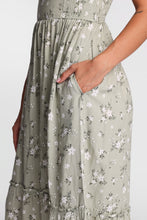 AERO Cap Sleeve Side Smocked Midi Dress thumbnail 21