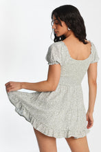 AERO Scoop Neck Fit & Flare Smocked Mini Dress thumbnail 12