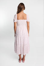 AERO Short Sleeve Smocked Tiered Midi Dress thumbnail 4