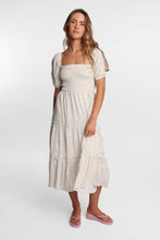 AERO Short Sleeve Smocked Tiered Midi Dress thumbnail 7
