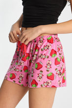 Strawberry Shortcake Velour Pajama Shorts thumbnail 2