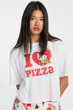 Hello Kitty I Love Pizza Pajama Tee & Plush Shorts 2-Piece Set thumbnail 5