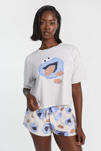 Cookie Monster Pajama Tee & Plush Shorts 2-Piece Set thumbnail 1