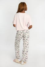 Hello Kitty Snooze Super Soft Pajama Tee And Velour Pajama Pants 2-Piece Set thumbnail 2