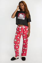 Hello Kitty Super Soft Pajama Tee And Velour Pajama Pants 2-Piece Set thumbnail 1