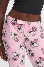 Peanuts Snoopy ZZZ Plush Pajama Pants thumbnail 2