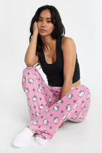 Hello Kitty Flower Super Soft Pajama Boxer Pants thumbnail 1