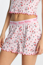 Hello Kitty Flowers Super Soft Pajama Tee And Boxer Shorts 2-Piece Set thumbnail 5