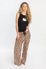Hello Kitty Leopard Ribbed Pajama Tank Top And Pants 2-Piece Set thumbnail 2