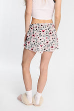 Peanuts Heart Velour Pajama Shorts thumbnail 3