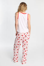 Strawberry Shortcake Ribbed Pajama Tank Top And Pants 2-Piece Set thumbnail 4