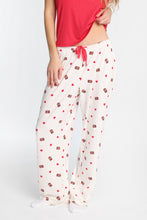 Hello Kitty Teddy Bear Ribbed Pajama Tank Top And Pants 2-Piece Set thumbnail 3