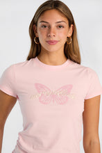 T-shirt classique imprimé papillon Aéropostale thumbnail 2