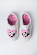 Pantoufles peluche Peanuts Snoopy coeur thumbnail 1