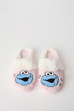 Cookie Monster Faux-Fur Lined Cuffed Slippers thumbnail 1