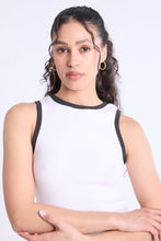 AERO Ribbed High Neck Tank Top thumbnail 14