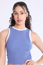 AERO Ribbed High Neck Tank Top thumbnail 18