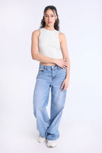 AERO Ribbed High Neck Tank Top thumbnail 4