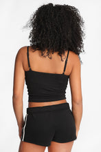 AERO Pointelle Knit Sweetheart Neckline Cropped Cami thumbnail 9