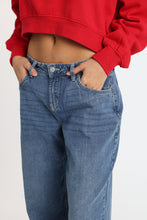 AERO Cherry Embroidered Low Rise Baggy Jeans thumbnail 5