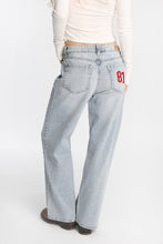 AERO 87 Embroidered Low Rise Baggy Jeans thumbnail 3