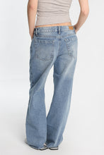 AERO Butterfly Embroidered Low Rise Baggy Jeans thumbnail 5