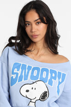 Peanuts Snoopy Off-Shoulder Sweatshirt thumbnail 2