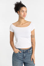 AERO Off-Shoulder Short Sleeve Tee thumbnail 1