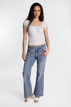AERO Pointelle Knit Puff Sleeve Top thumbnail 4