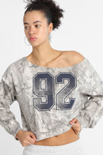 AERO Off-Shoulder Sweatshirt thumbnail 2