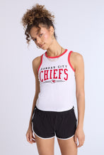 Kansas City Chiefs Graphic Ribbed High Neck Tank Top thumbnail 1