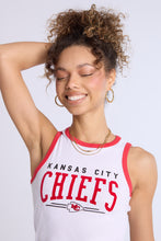 Kansas City Chiefs Graphic Ribbed High Neck Tank Top thumbnail 2