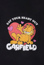 T-shirt coupe garçonne imprime? graphique Garfield Coeur thumbnail 2