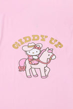 T-shirt coupe garçonne imprime? graphique Hello Kitty Giddy Up thumbnail 2