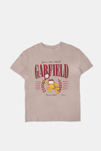 T-shirt coupe garçonne imprime? graphique Garfield Crest thumbnail 1