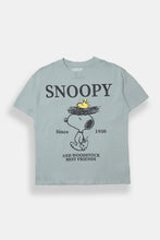 Peanuts Snoopy & Woodstock Graphic Boyfriend Tee thumbnail 2