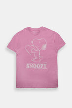 Peanuts Snoopy Heart Graphic Boyfriend Tee thumbnail 1