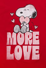 Peanuts Snoopy More Love Graphic Boyfriend Tee thumbnail 2